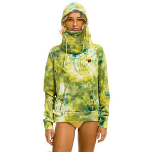 Aviator Nation Tie Dye Ninja Hoodie Large